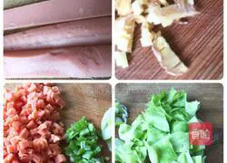 Illustration of how to make homemade fried rice 4