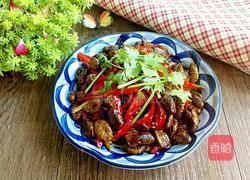 辣椒炒蚕蛹的做法图解6