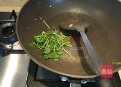香菜炒鹅蛋的做法图解6