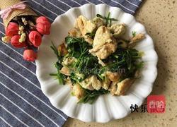 香菜炒鹅蛋的做法图解9