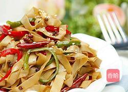 素炒千张的做法图解1