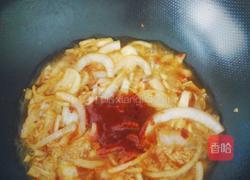 泡菜炒年糕的做法图解5