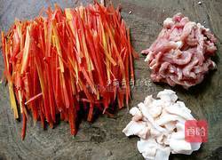 绿豆芽炒面的做法图解6