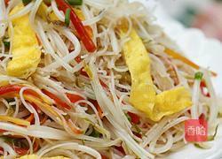 绿豆芽炒面的做法图解17