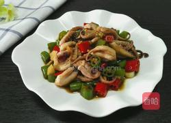 辣炒八爪鱼的做法图解6