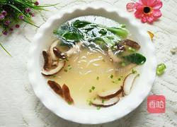 香菇青菜汤的做法图解8