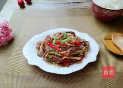 肉丝炒子姜的做法图解8