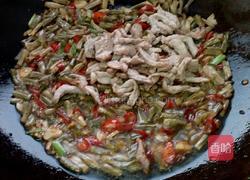 干豆角炒肉的做法图解9