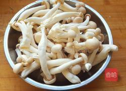 白玉菇鸡蛋汤的做法图解1