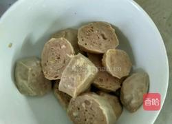 西兰花炒牛肉丸的做法图解2