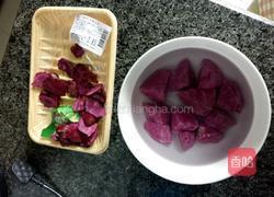 小米紫薯粥的做法图解1