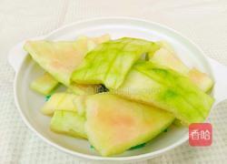 西瓜皮果酱的做法图解1