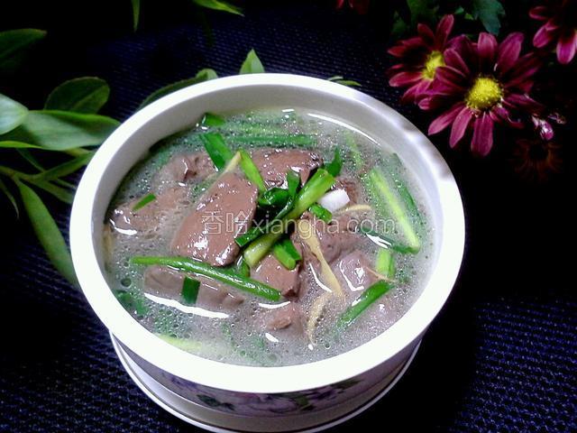 鸭血汤