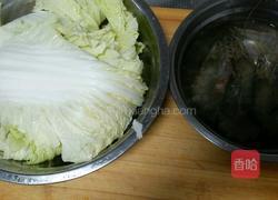 大虾炒白菜的做法图解1
