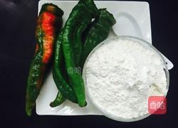 面煎辣椒的做法图解1