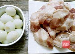 虎皮鹌鹑蛋烧肉的做法图解3