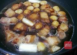 虎皮鹌鹑蛋烧肉的做法图解8