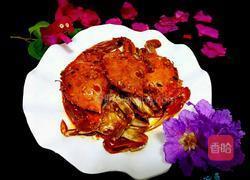 酱汁螃蟹的做法图解8