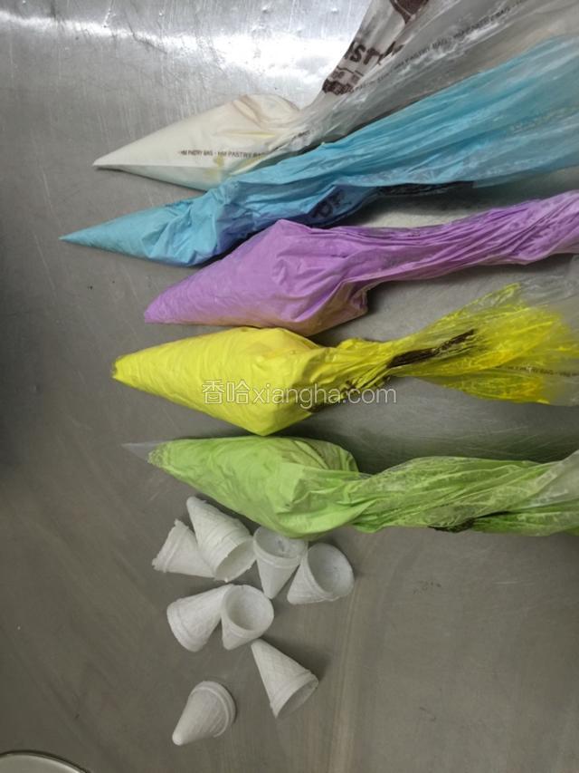 调色装裱花袋