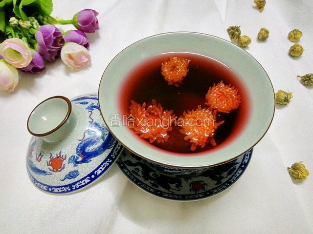 洛神菊花茶