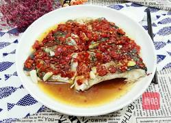 鲜香剁椒鱼头的做法图解9