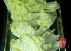鸡血白菜汤的做法图解2