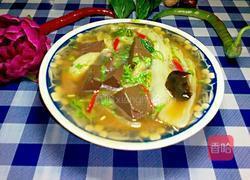 鸡血白菜汤的做法图解10