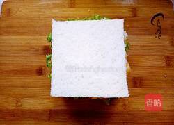 火腿鸡蛋三明治的做法图解18