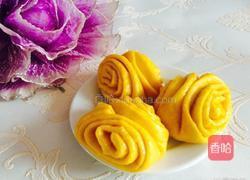 南瓜花卷的做法图解21