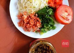 可爱黑白米炒饭的做法图解4