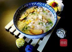 香菇干贝粥的做法图解7