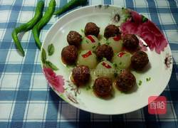 蒸牛肉丸子的做法图解11