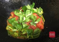 青椒西红柿的做法图解7