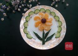 太阳花（果蔬拼盘)的做法图解4