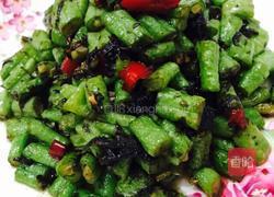 橄榄菜炒豆角的做法图解5