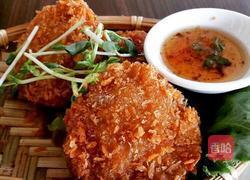 虾饼的做法图解9