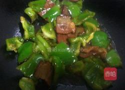 腊肉炒青椒的做法图解9