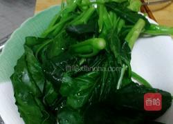 芥蓝炒腊肉的做法图解1