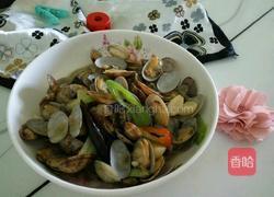 清炒花蛤的做法图解5
