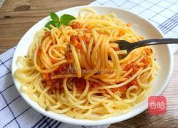 番茄酱意大利面的做法图解16