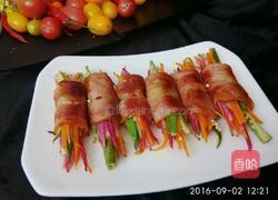 培根蔬菜肉卷的做法图解10