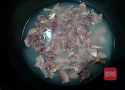 小炒猪心的做法图解3