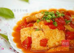 番茄烧豆腐的做法图解1