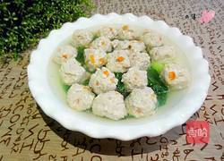 水汆丸子的做法图解7