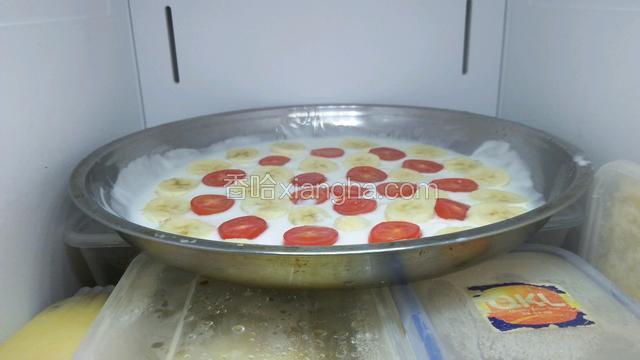 放冰箱冷冻至凝固