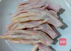 卤鸭爪的做法图解1