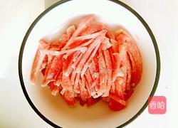 豇豆角炒肉的做法图解3