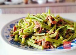 豇豆角炒肉的做法图解14