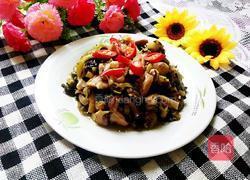 酸菜炒猪肚的做法图解9