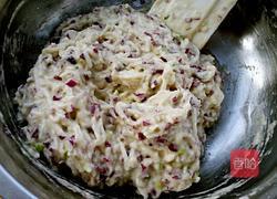 紫甘蓝萝卜丝饼的做法图解5
